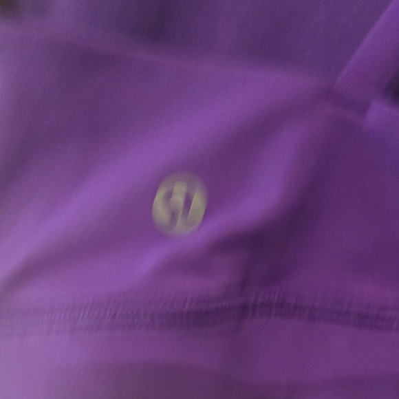 Lululemon Purple Sports Bra Strappy Back - Picture 3 of 5